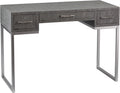 Gray Textured Reptile Desk L7301