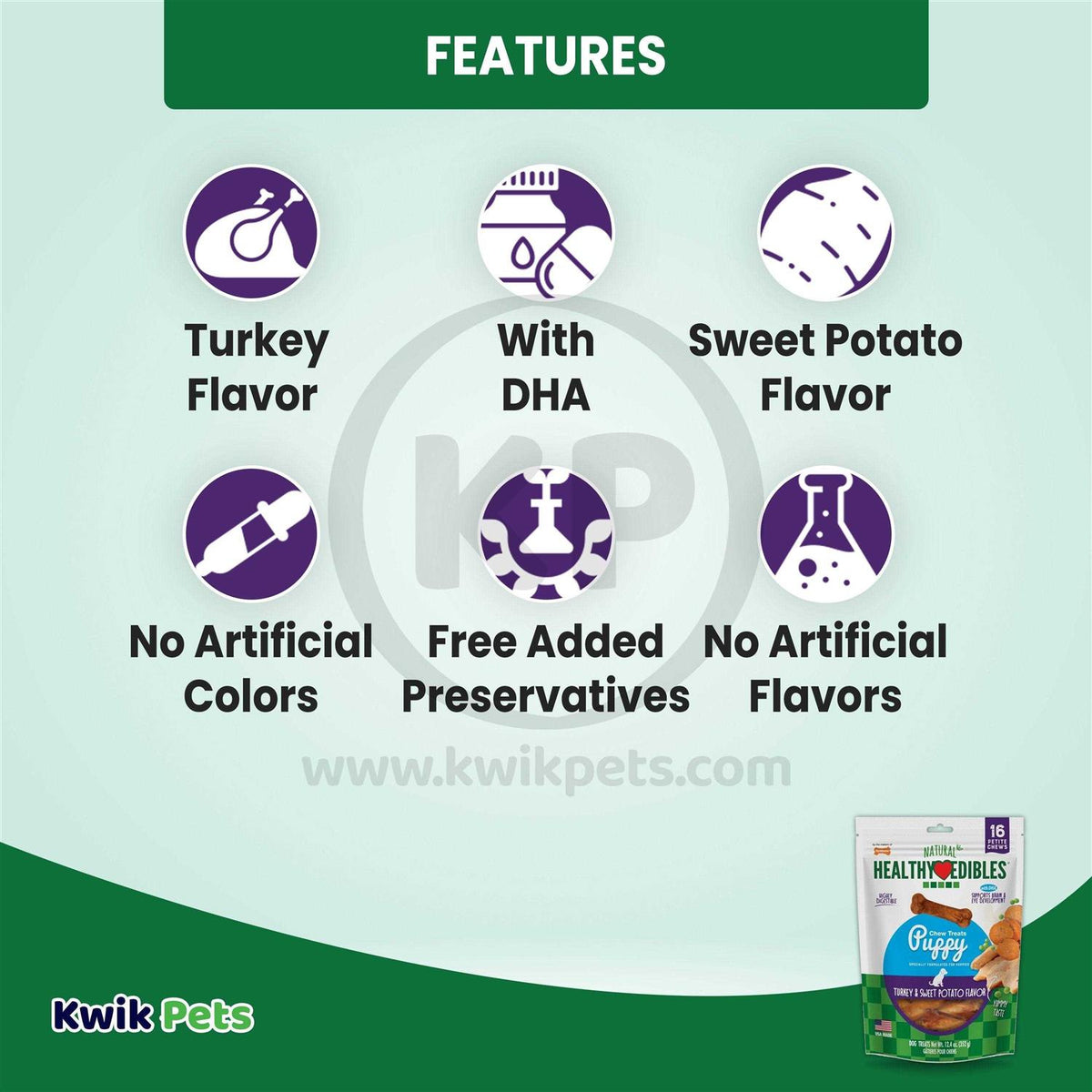 Puppy Chew Treats Turkey Sweet Potato R25759