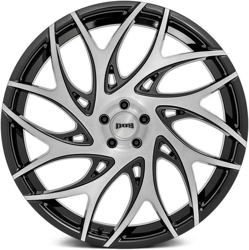 24" Black/Brushed Wheel Rim I763557