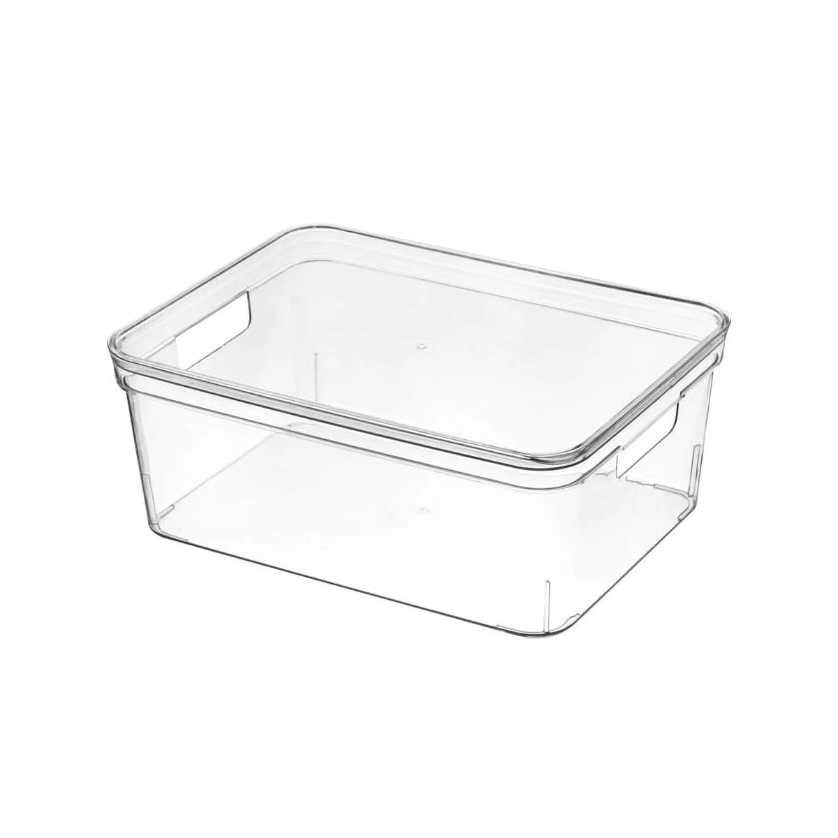 12 Pc Clear Plastic Storage Bin K35305