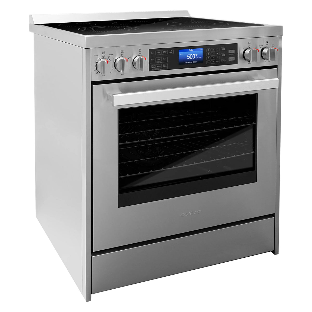 2 Piece Kitchen Appliance Bundle with 30" Electric Range and 30" Under Cabinet Range Hood C75357