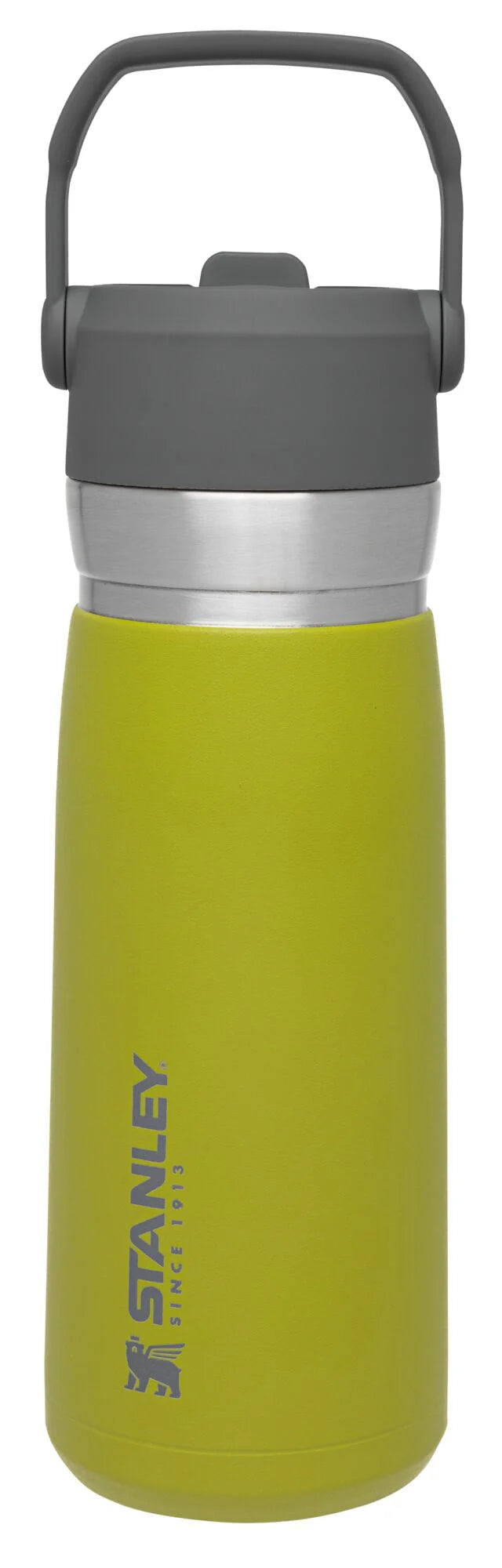 22 oz Insulated Stainless Steel Water Bottle with Straw and Flip-Top Lid S59490