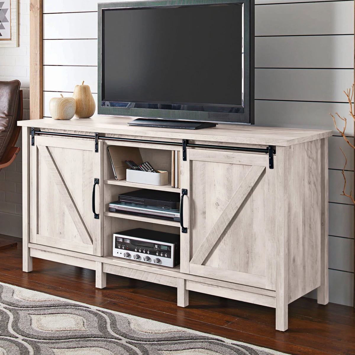 Rustic Gray TV Stand C20258
