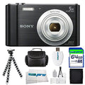 Black Digital Camera with 64GB Accessory Bundle G957
