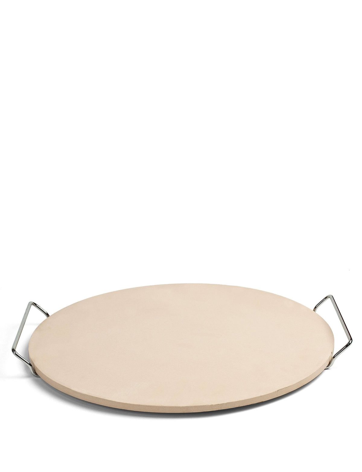 Round Pizza Stone with Wire Frame X34449