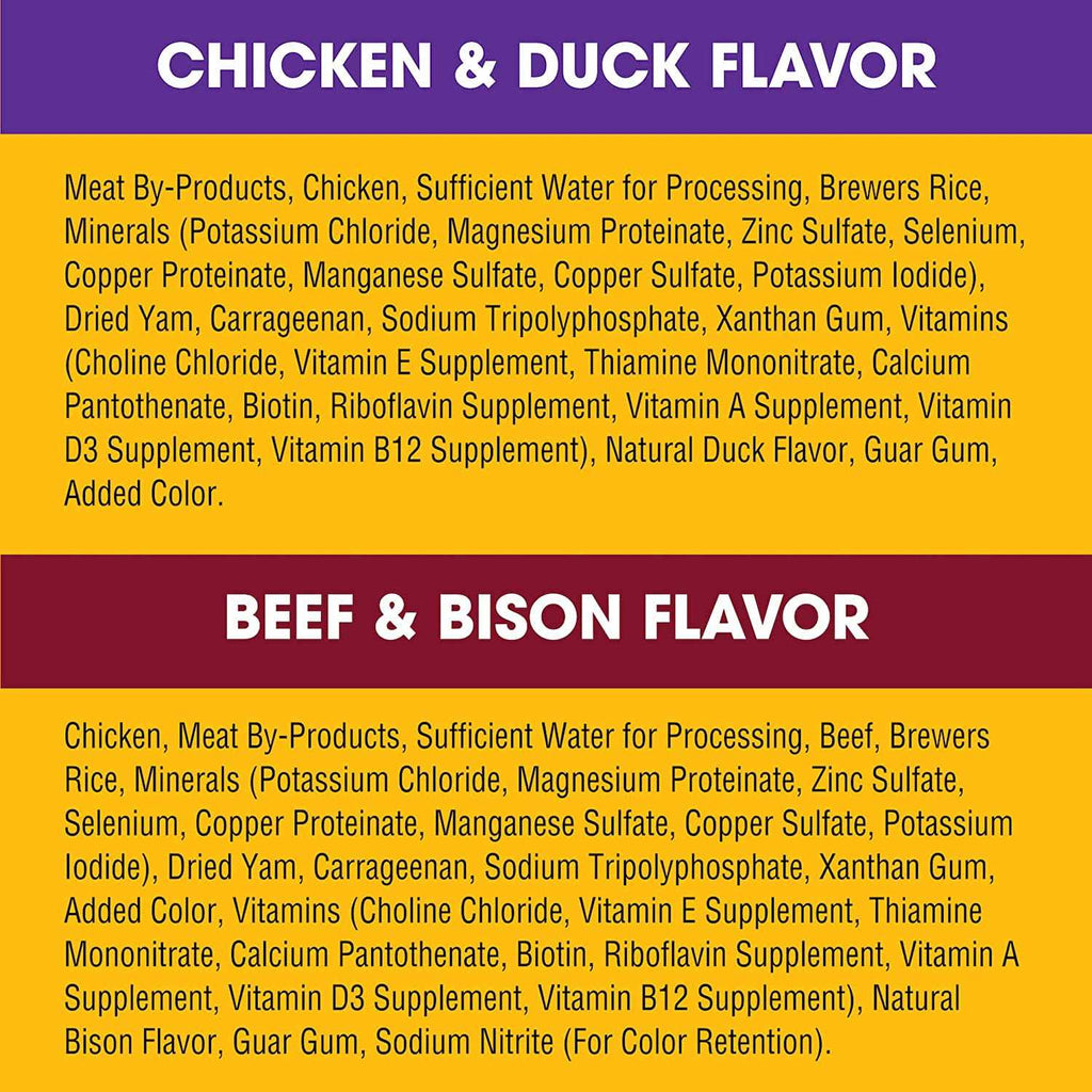 High Protein Chopped Wet Dog Food Variety Pack G158113