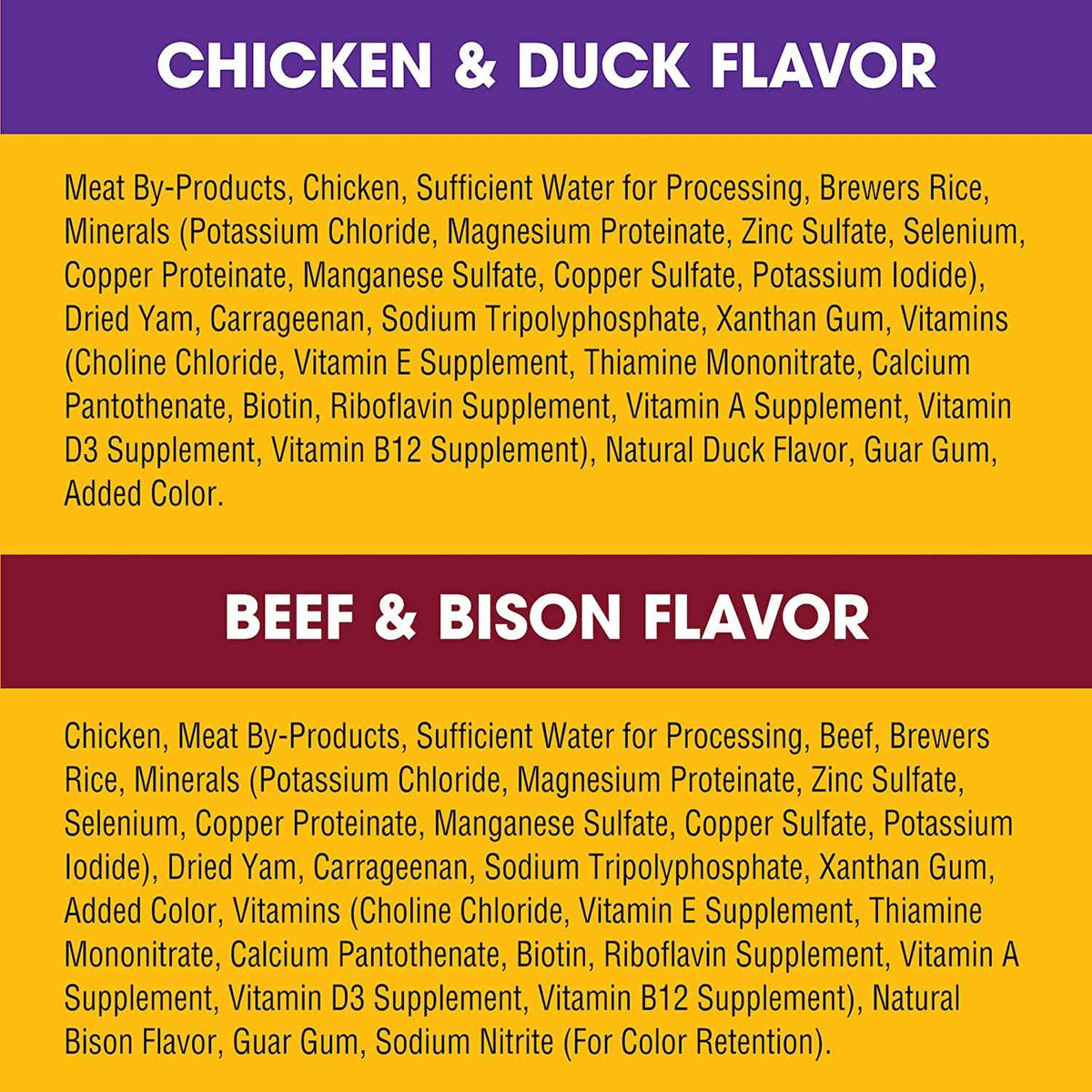 High Protein Chopped Wet Dog Food Variety Pack G158113