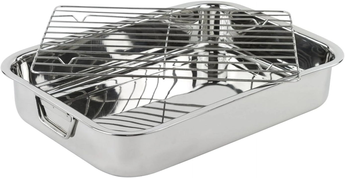 16" Rectangular Stainless Steel Baking Tray O281410