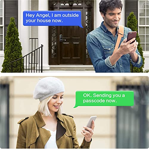 Fingerprint Smart Door Lock Silver M6328