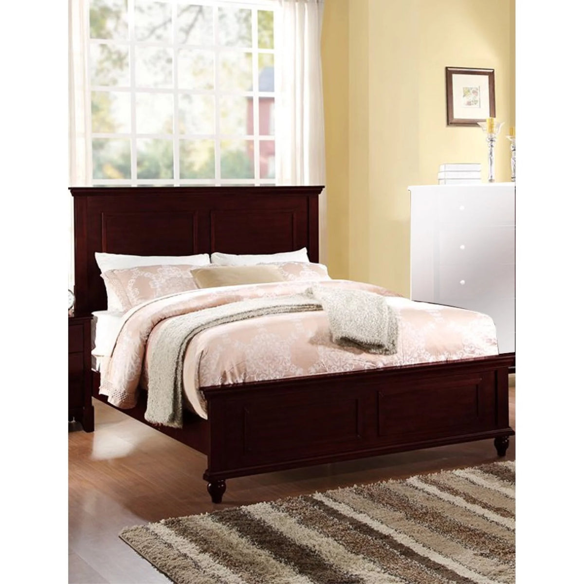 Wooden California King Bed B174356