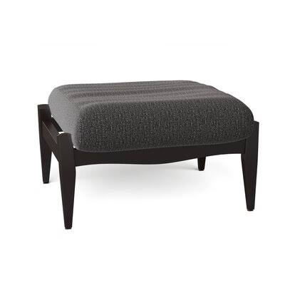 Charcoal Ottoman with Black Walnut Legs A227778