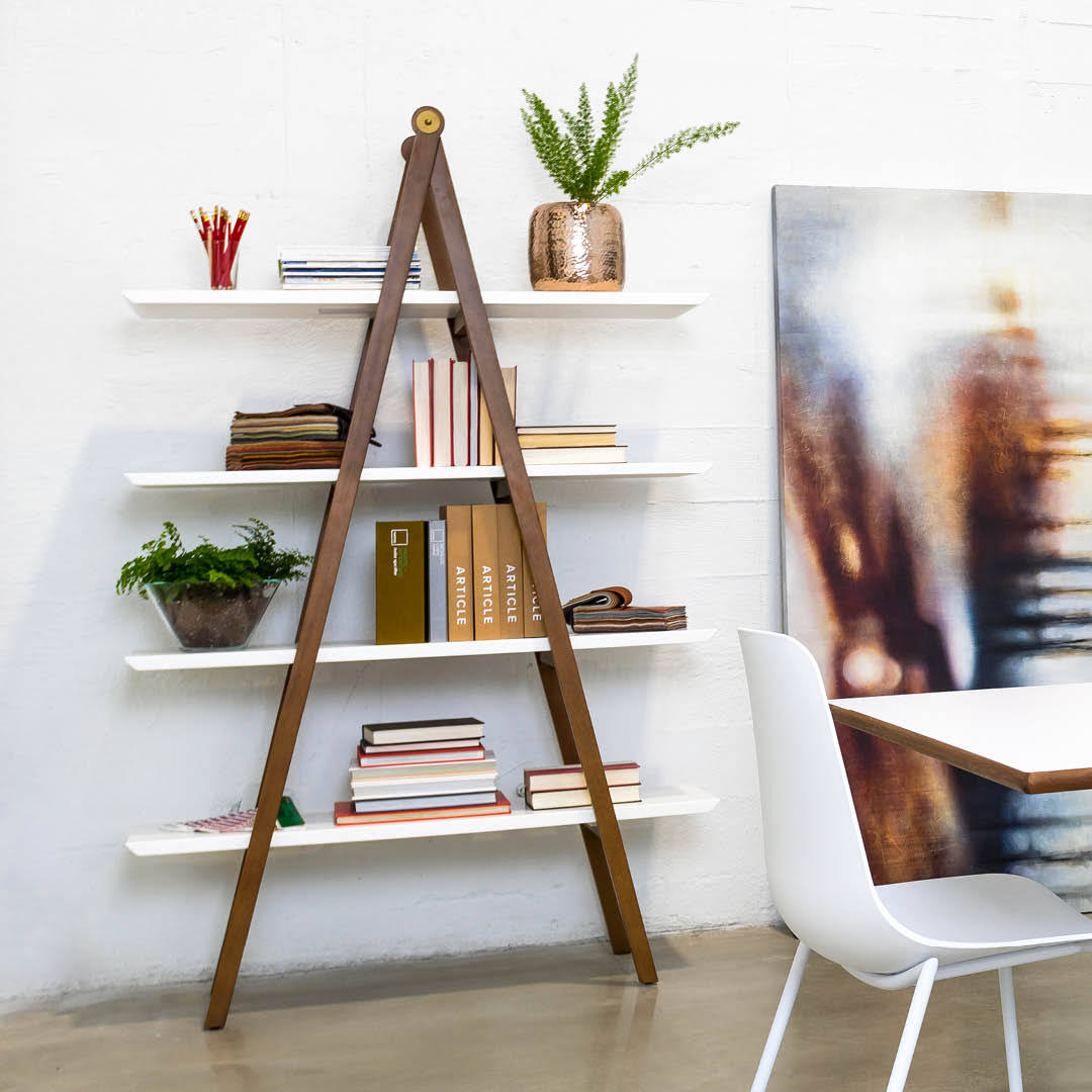 Solid Wood A-Frame Shelf L915324