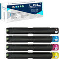 Compatible Toner Cartridge Replacement 4-Pack Black Cyan Magenta Yellow P221