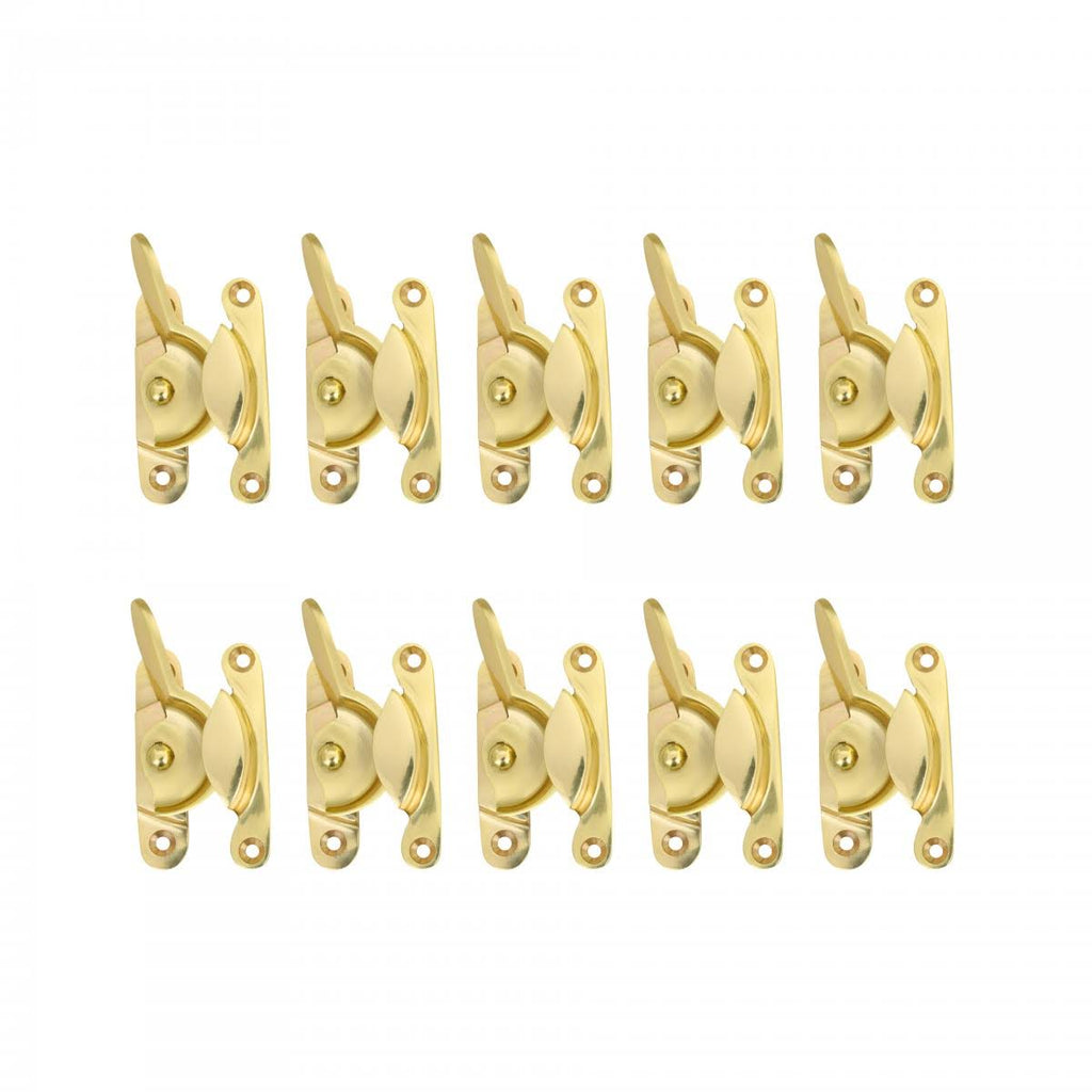 Traditional Window Sash Lock Solid Brass V290