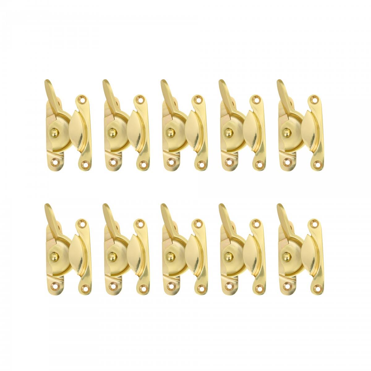 Traditional Window Sash Lock Solid Brass V290