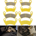 Brake Pads Front and Rear (4 Set) Pack of 2 X384122