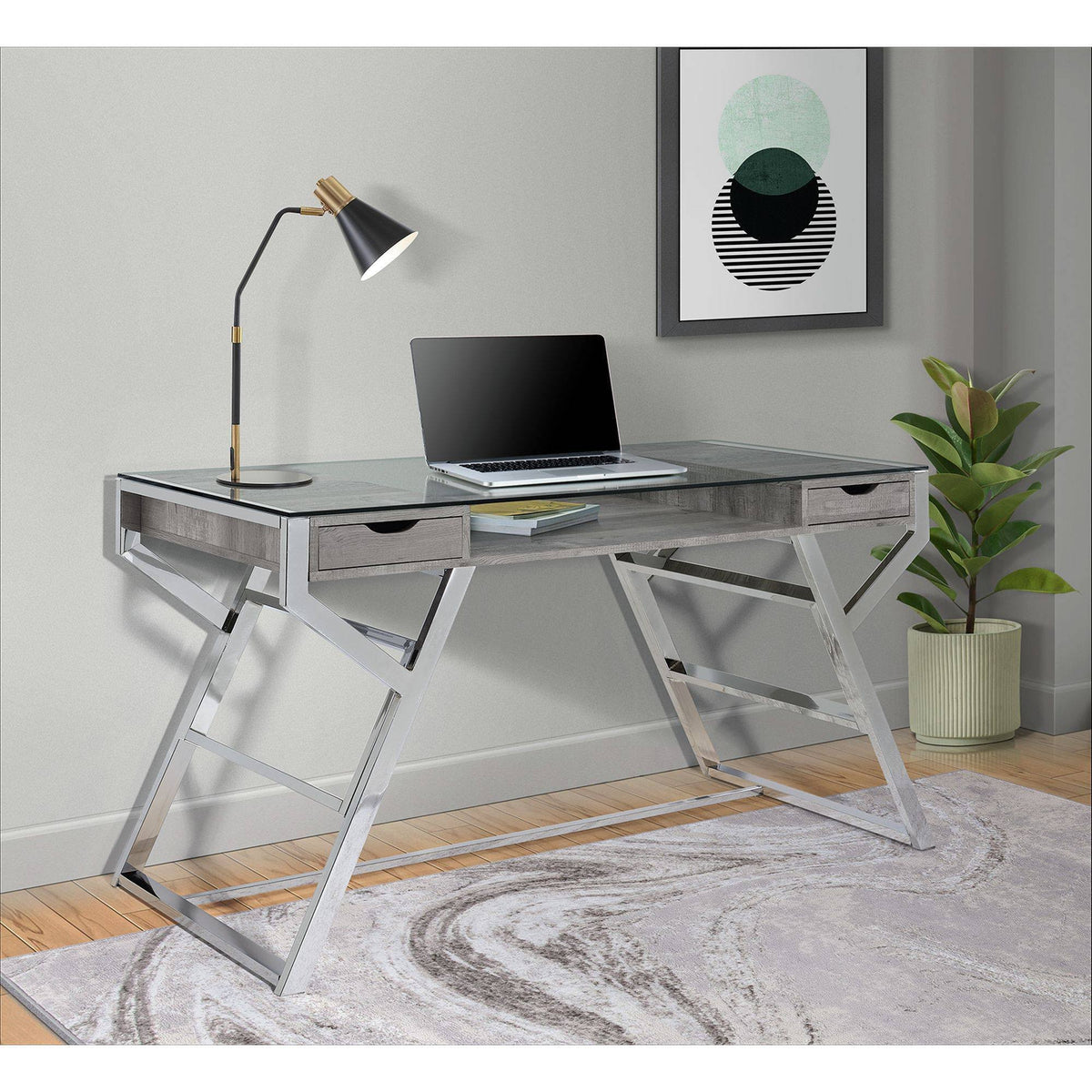 White Desk O29186