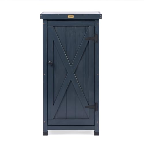 Outdoor Storage Cabinet with Shelves P89858