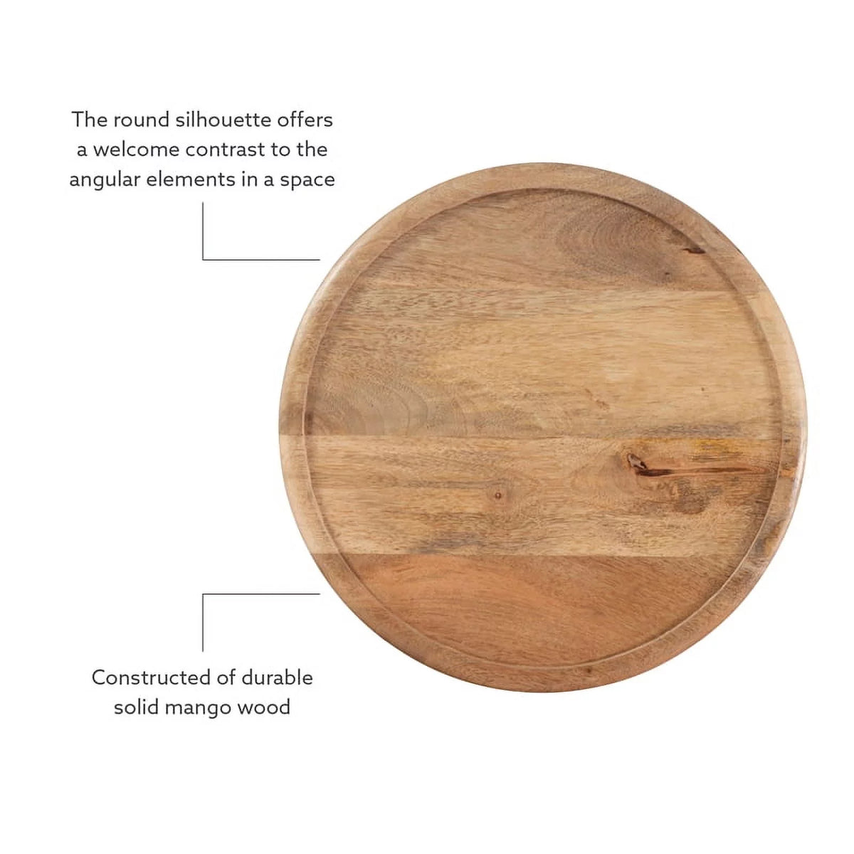 Mango Wood Side Table Z33677