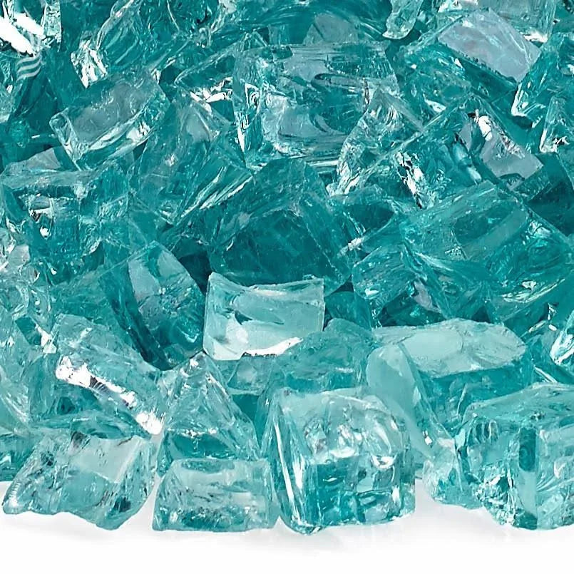 1/2x22 Clear Fire Glass (10 lb Bag) F59784