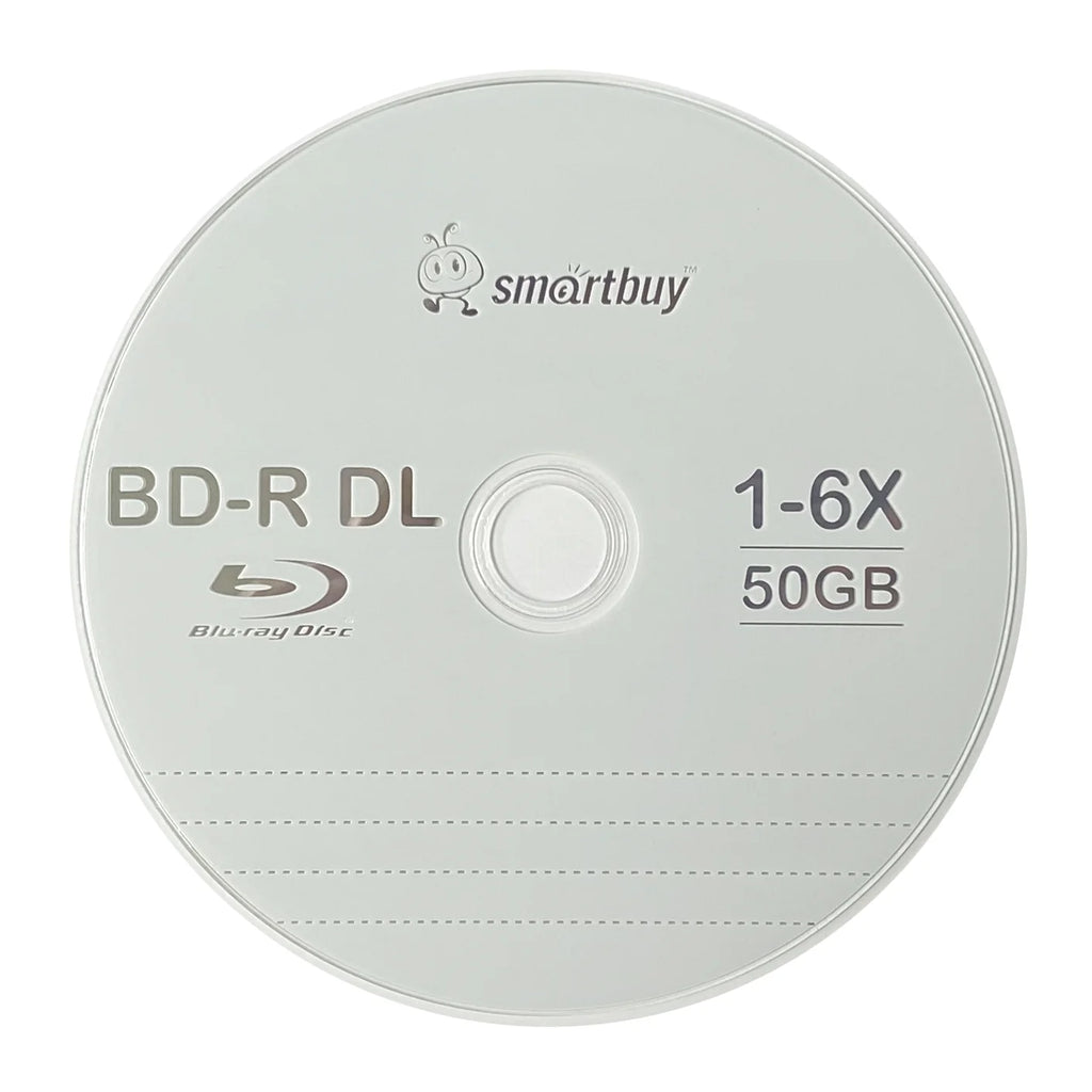 100 Disc 50GB 6x Blu-ray BD-R DL Blank Recordable Media G2032