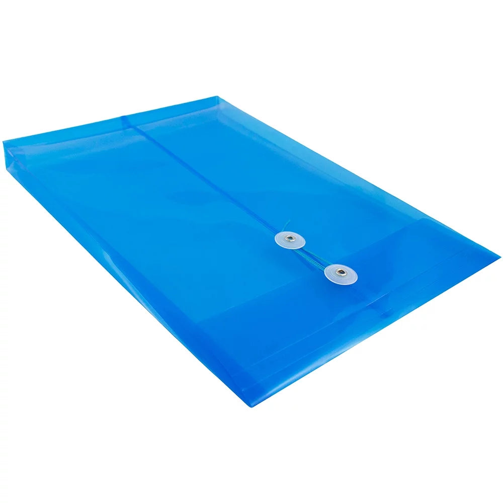 Blue Plastic Envelopes 12/Pack T115799