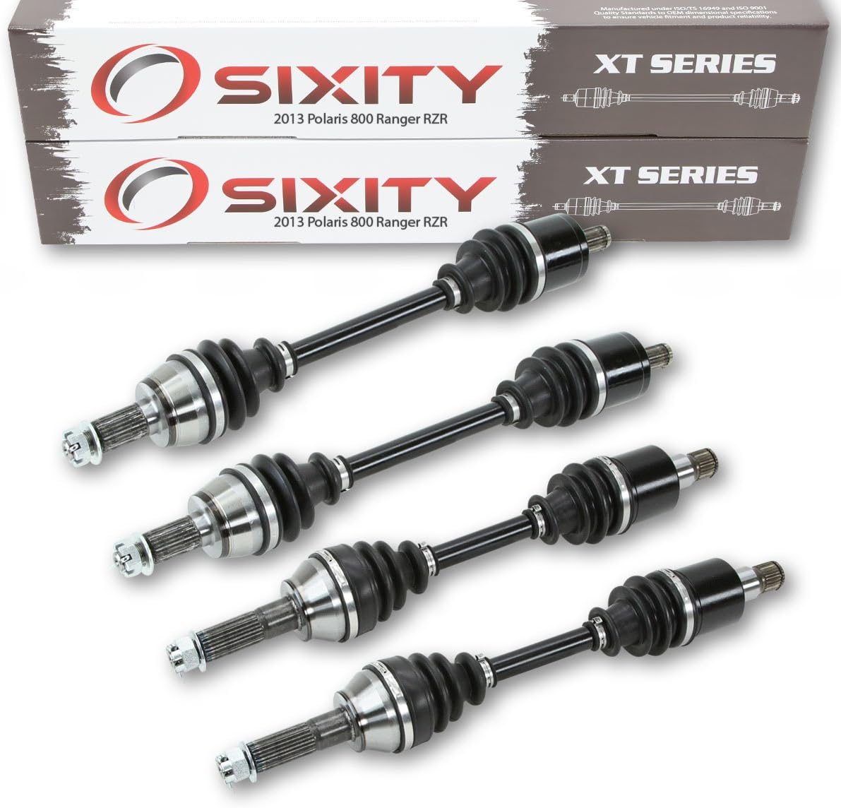 Front Rear Left Right Axles for Polaris 800 Ranger RZR 4X4 H8650
