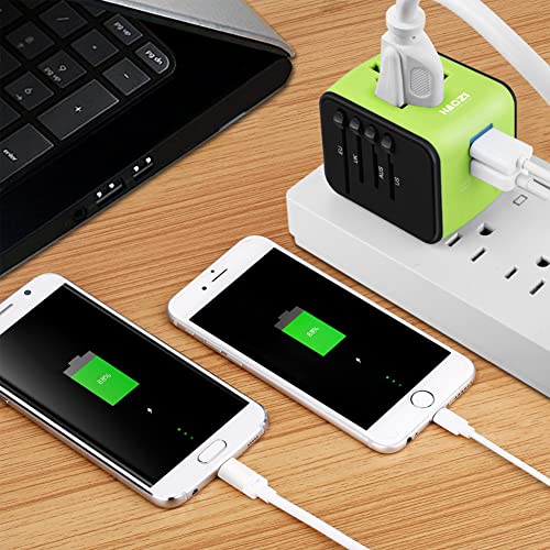 Universal Travel Adapter with UK/US/AUS/EU Plugs and Socket T78660