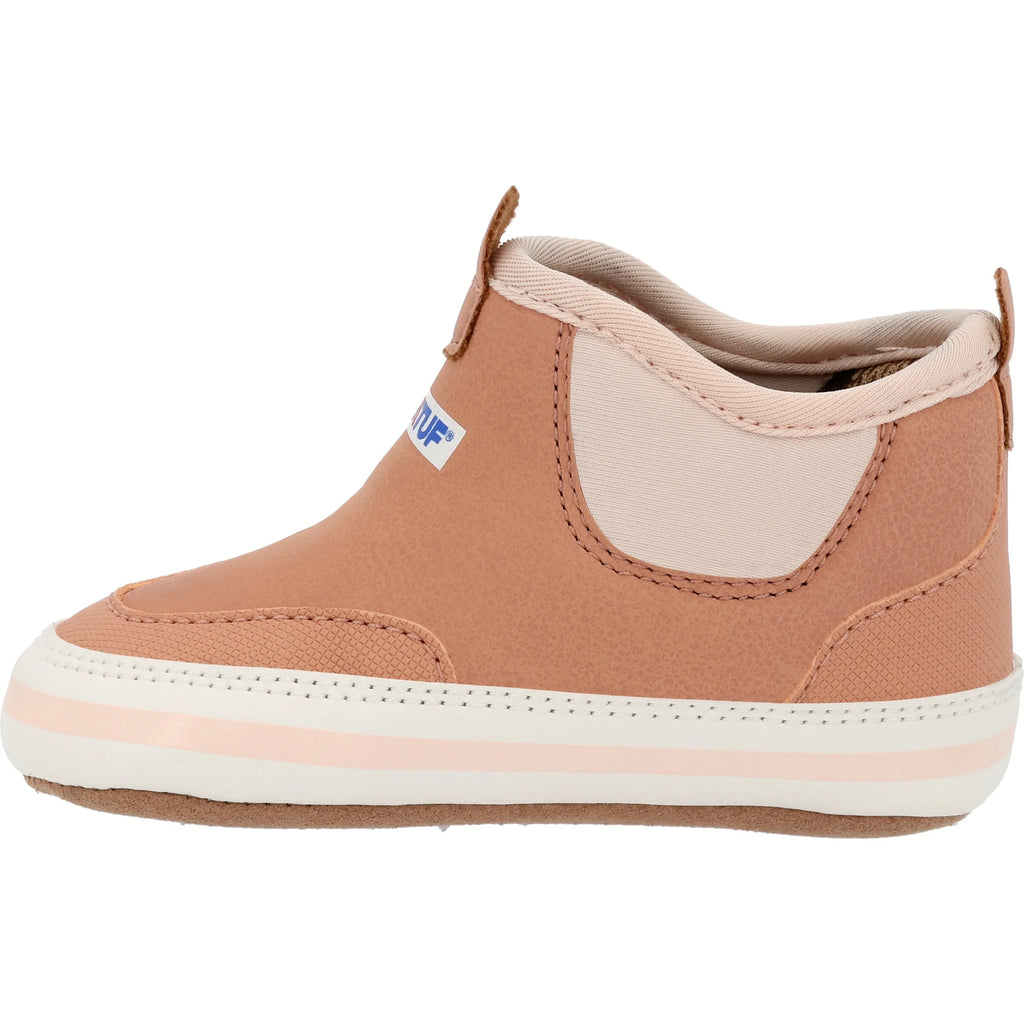 Blush Pink Ankle Deck Boot F738