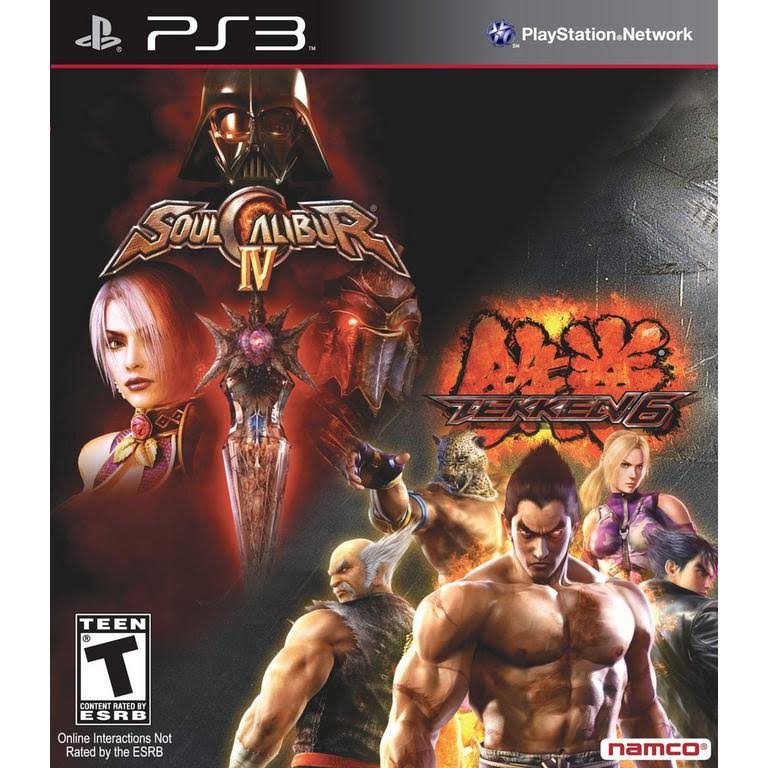 Tekken 6 & Soul Calibur IV Bundle [PS3] S36198