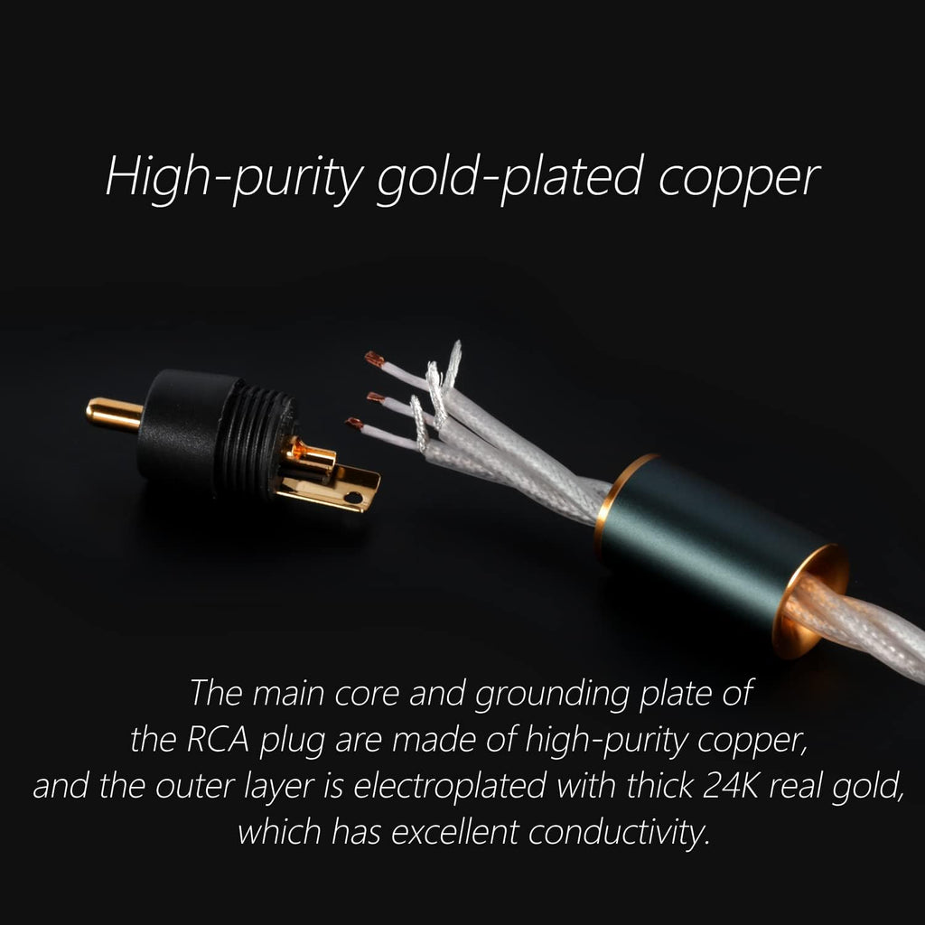 RCA Signal Cable with PCOCC Conductor (20CM) U31225