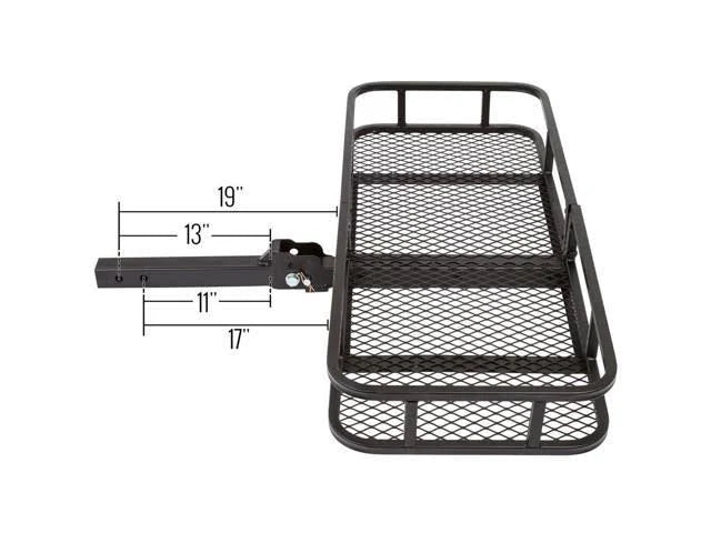 48x22 Steel Folding Hitch Cargo Carrier F7497