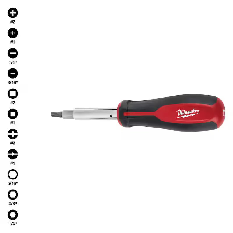 11-in-1 Multi-Tip Screwdriver P821392