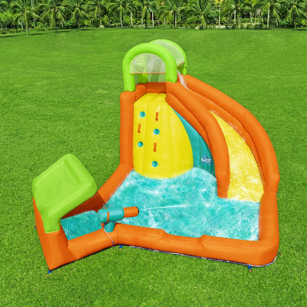 Kids Outdoor Inflatable Water Park with Water Cannon M763176