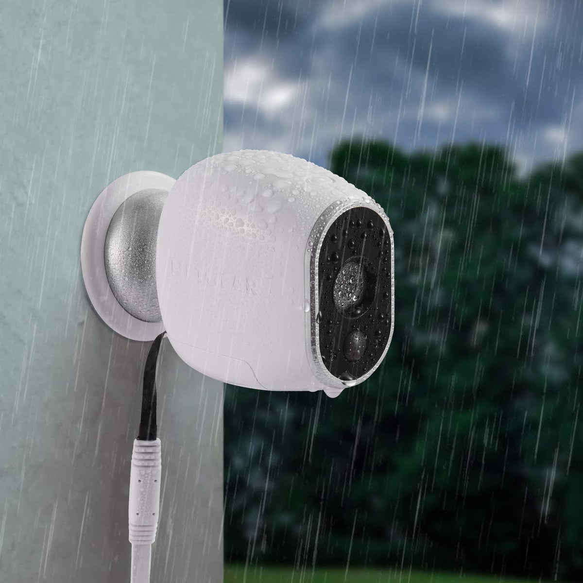 3Pack Power Adapter with 25Feet Weatherproof Outdoor Cable L71704