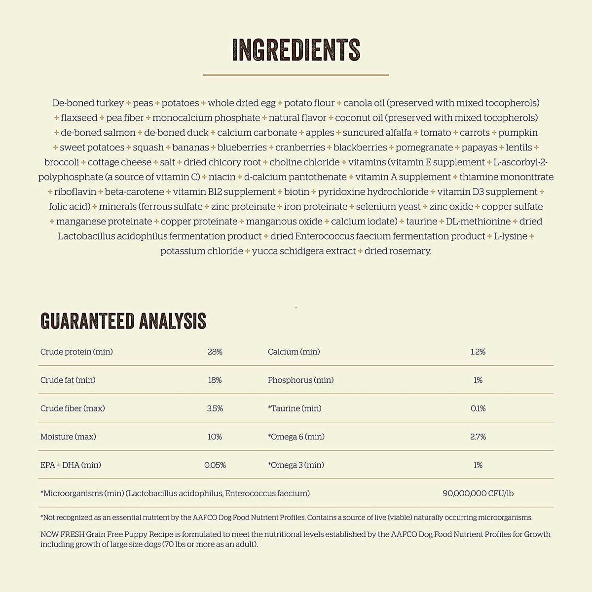 Grain-Free Puppy Recipe Dry Dog Food I21811