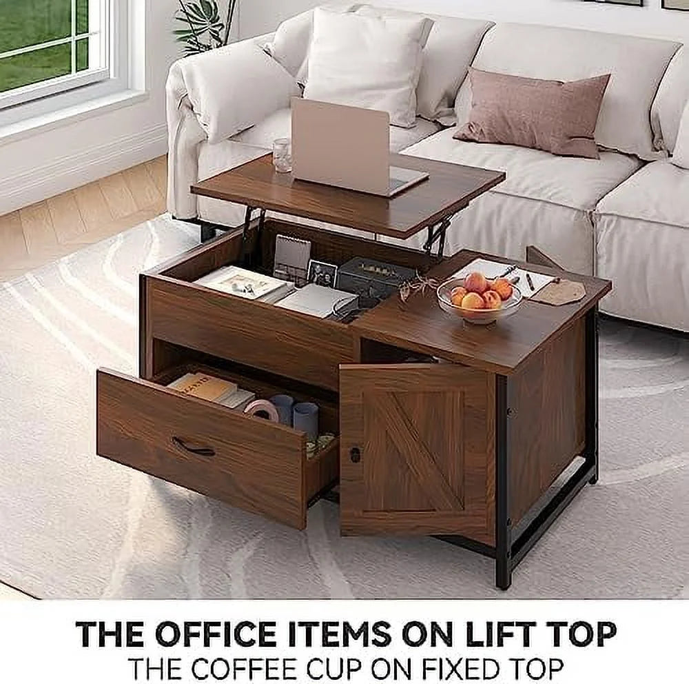 41.7" Lift Top Coffee Table with Drawer I877220