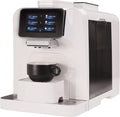 Super Automatic Espresso Coffee Machine with Milk Jug, Built-in Small Refrigerator, Controlled by WIFI Connection (White) I409893