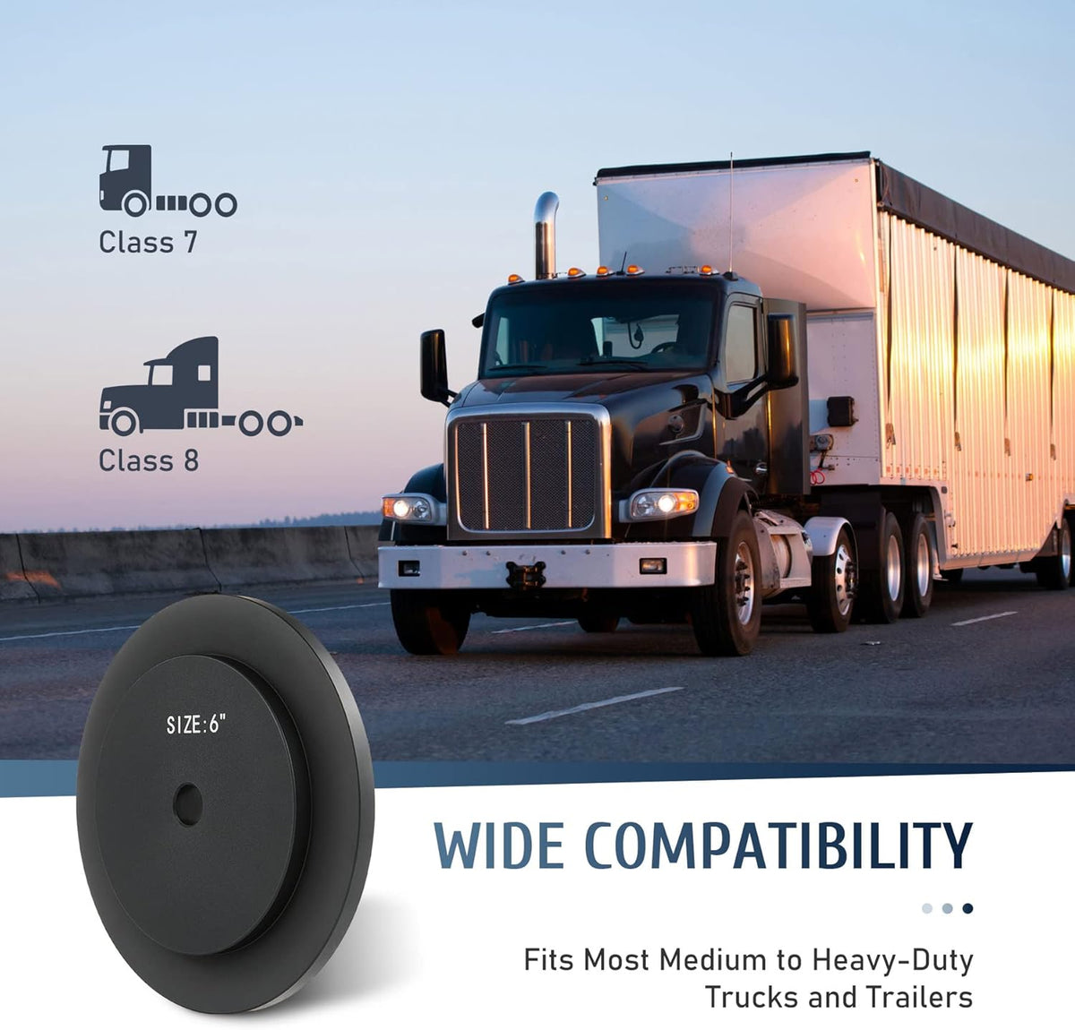 Truck Hub Seal Installer Kit, Heavy Duty Seal Drivers, Set of 5 V97943