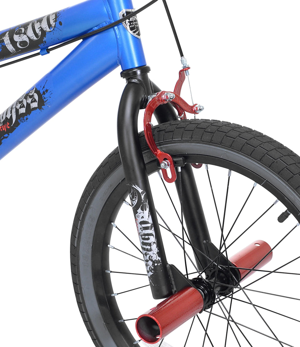 18-inch Blue Freestyle BMX Bicycle N705