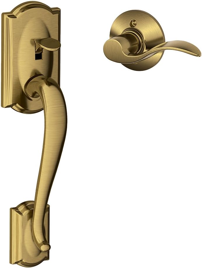 Matte Black Lower Half Front Entry Handleset with Lever V73515