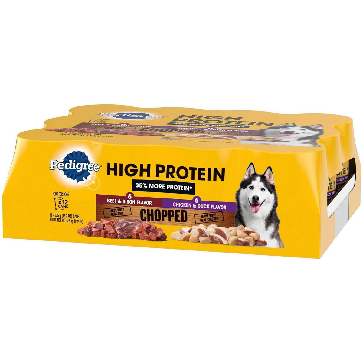 High Protein Chopped Wet Dog Food Variety Pack G158113