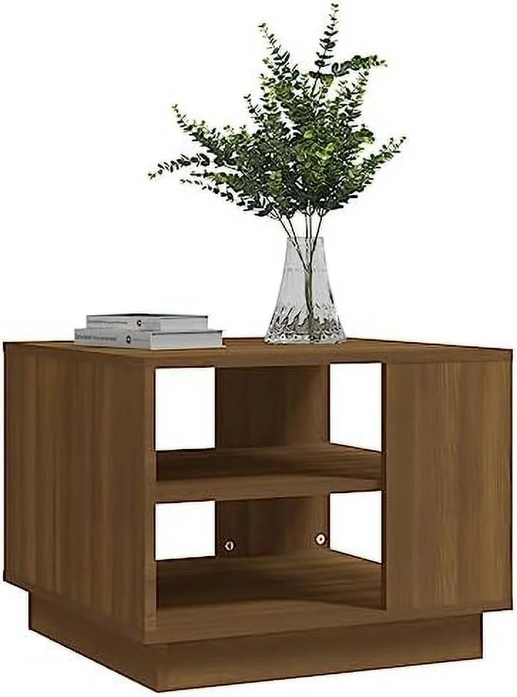 Brown Oak Engineered Wood Coffee Table L247804