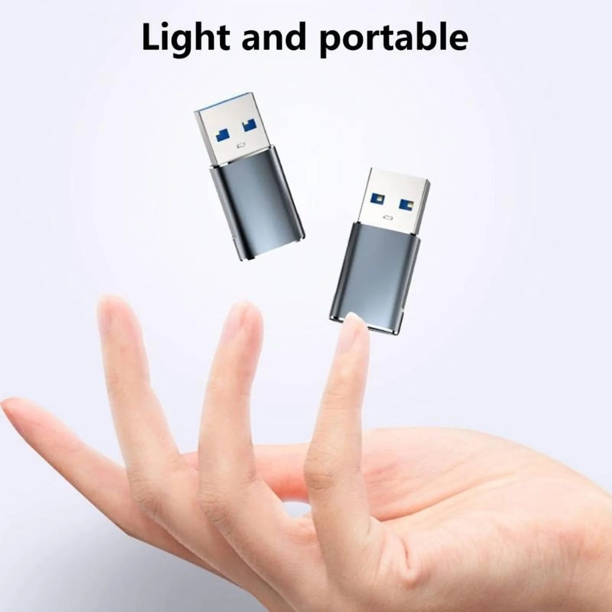 USB C Female to USB A Male Cable Adapter J188