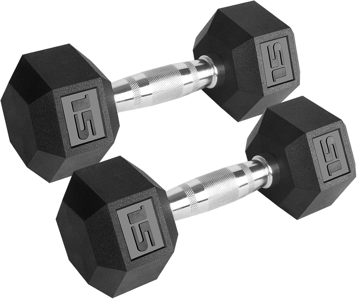 PVC Encased Hex Dumbbell Pack of 2 Q397137