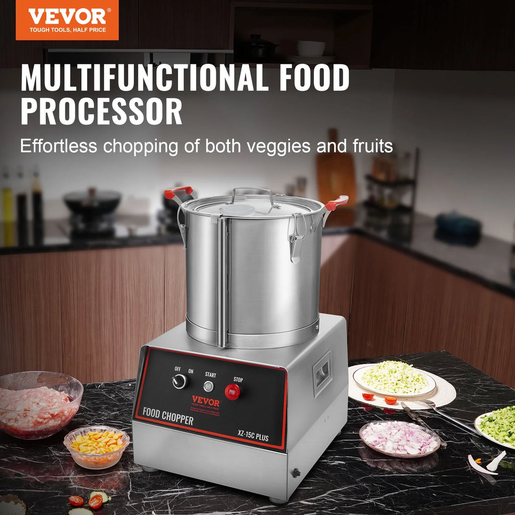 1400W 16 Quart Stainless Steel Food Processor Z30342