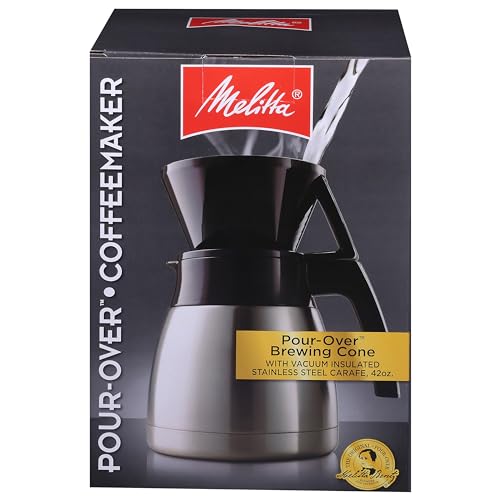 Coffee Maker Pour-Over Brewer with Carafe S838
