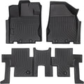 All Weather Floor Mat 2 Row Liner Set TPO Z994