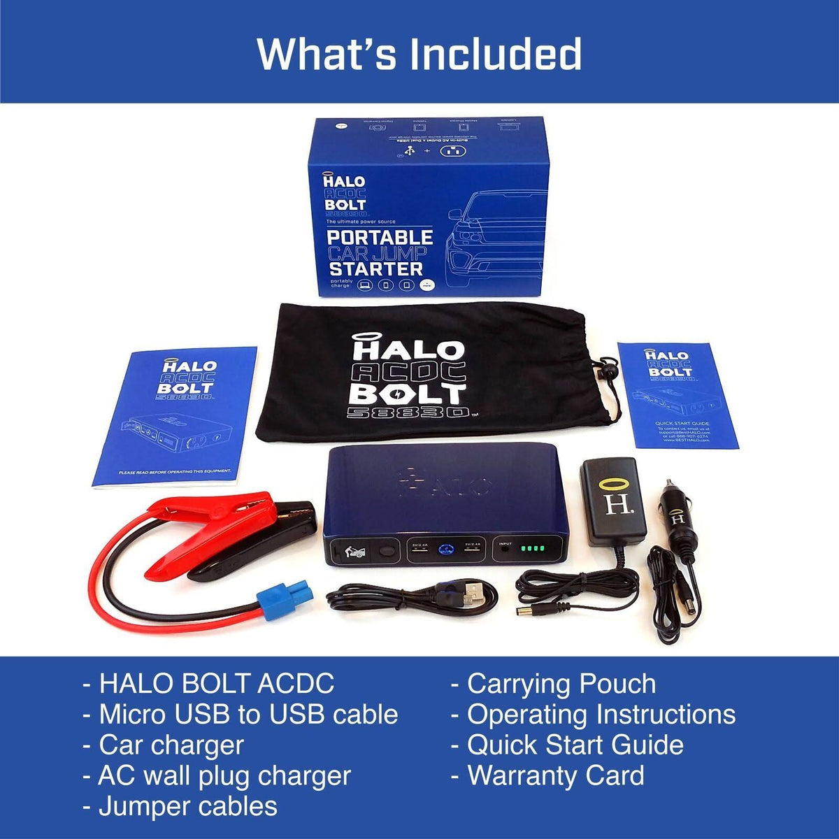 Portable Phone Laptop Charger Car Jump Starter with AC Outlet V262421