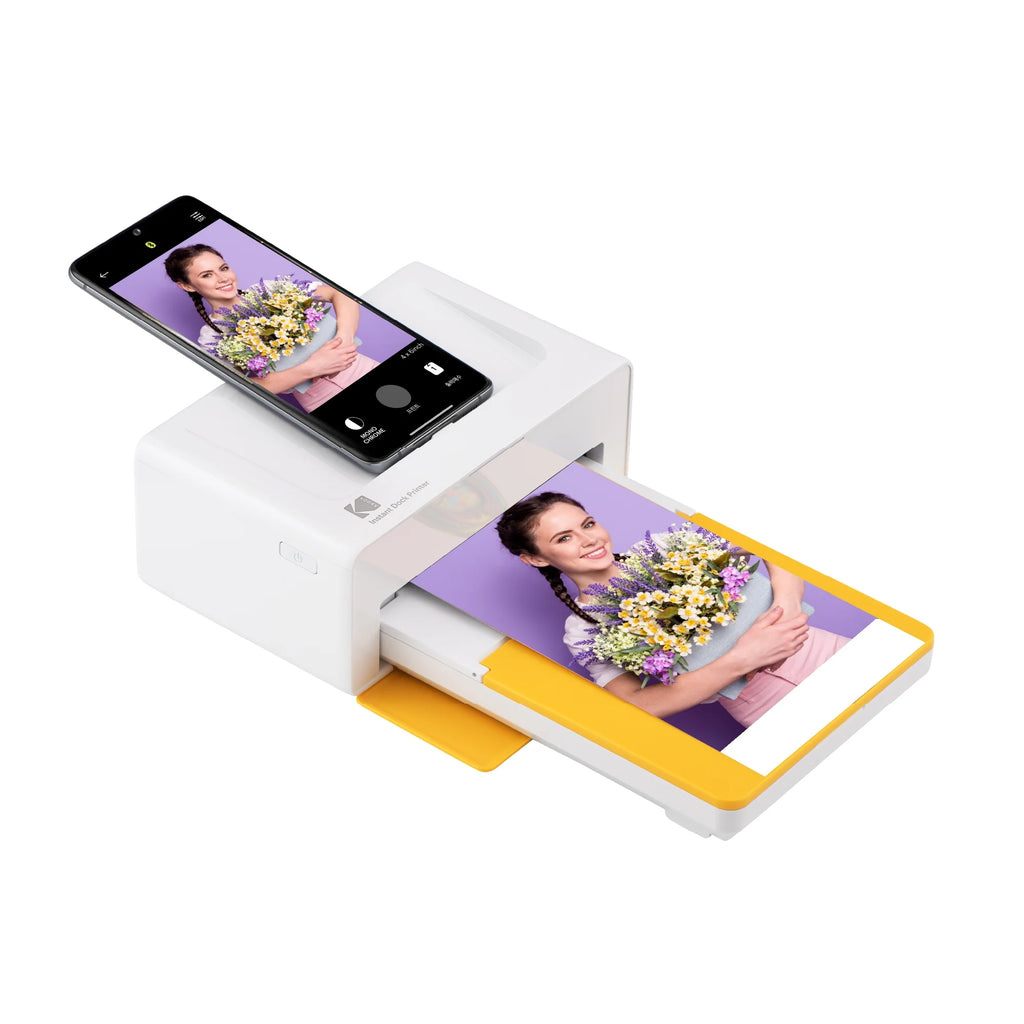 4PASS Instant Photo Printer (4x6 inches) + 10 Sheets J39953